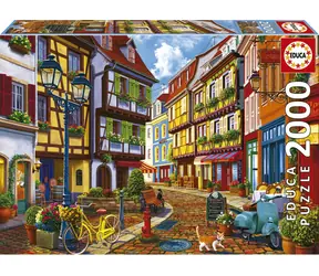 EDUCA Puzzle Rozjasněná ulice / 2000 dílků