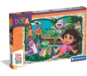 CLEMENTONI Puzzle Dora průzkumnice MAXI / 104 dílků / od 4 let