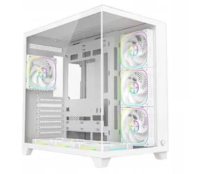 Rampage Sealite bílá / Skříň / 7x ARGB ventilátor