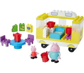 HASBRO Stavebnice Prasátko Peppa: Karavan / Stavebnice / 52 dílků