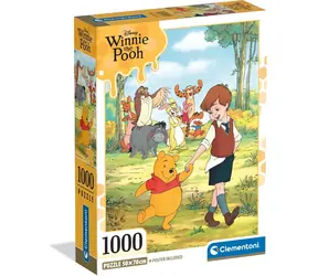 CLEMENTONI Puzzle Medvídek Pú / 1000 dílků / 50 x 70 cm
