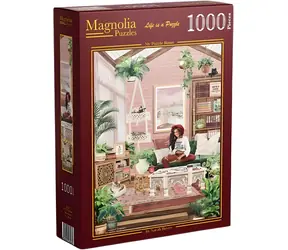 MAGNOLIA Puzzle Můj pokoj na skládání / 1000 dílků / 48 x 68 cm