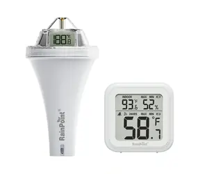RainPoint Teploměr do bazénu s přijímačem / Teploměr / bezdrátový / dosah 100 m / IP68