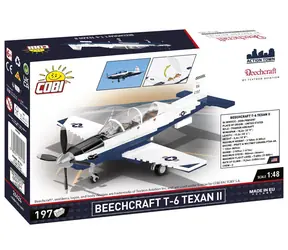 COBI Stavebnice Beechcraft T-6 Texan II 26624 / Měřítko 1:48 / 197 dílků / Vyrobeno v EU