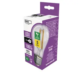 GP MET LED žárovka A60 E27 5W neutrální bílá / LED žárovka / 1060 lm / 4000K / náhrada 75W