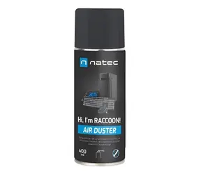 Natec Raccoon 400 / Stlačený vzduch / 400 ml