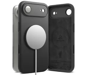 Ringke Silicone Magsafe černá / Kryt / Apple iPhone 17 Air / MagSafe / Silikon