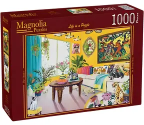 MAGNOLIA Puzzle Tanec / 1000 dílků / 68 x 48 cm