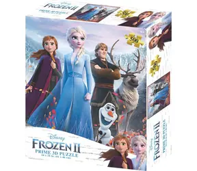 PRIME 3D Puzzle Ledové království II 3D / 500 dílků / 61 × 46 cm