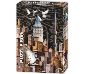 STAR Puzzle Okouzlení Galatskou věží / 500 dílků