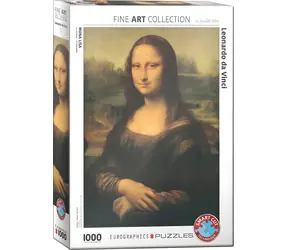 EUROGRAPHICS Puzzle Mona Lisa / 1000 dílků / 48,9 × 67,6 cm