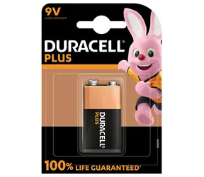 Duracell Plus MN1604 9V / Baterie / Alkalická / 1 ks