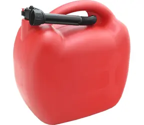 Compass Kanystr na pohonné hmoty 20l červený / Kanystr / plastový / objem 20l / nálevka 27cm