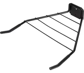 Compass Držák na kolo na stěnu s mřížkou / Držák na kolo / nosnost 23 kg / kov a guma / montáž do zdi