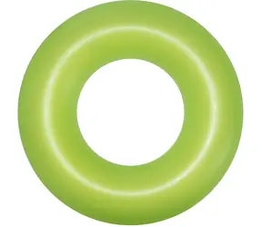 BESTWAY Nafukovací kruh 91 cm zelený / Nafukovací kruh / Vinyl / 10+ let