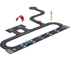 GOKI Podlahové obrysové puzzle Letiště / 26 dílků