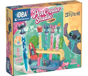 CLEMENTONI IDEA Kreativní sada Továrna na pera Stitch / od 6 let