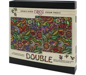 CURIOSI Puzzle Double: Bobule / 165 dílků / oboustranné / dřevěné