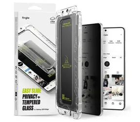 Ringke Easy Slide Privacy 2 ks / Ochranné tvrzené sklo / Privacy filtr / Samsung Galaxy S25 Edge