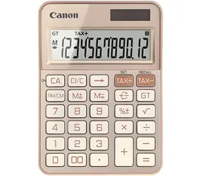 Canon KS-125KB-RG růžově zlatá / Kalkulačka / 12místná / solární a bateriové napájení