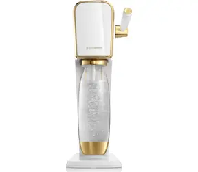SodaStream Art bílo-zlatá / Výrobník sody / 1x láhev / 1x CO2 plyn