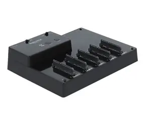 DeLock Dokovací stanice 5x 2,5" SATA HDD/SSD černá / Dokovací stanice / USB 3.2 Gen 1 / 5 Gbps / Klonování