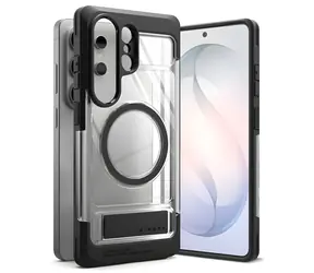 Ringke UX Magnetic Samsung Galaxy S26 Ultra průhledná černá / Ochranný kryt / MagSafe