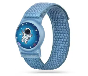 Tech-Protect Nylon Strap modrá / Poutko / Apple AirTag 1/2 / nylonové
