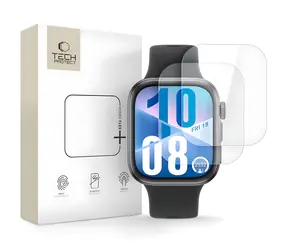 Tech-Protect Hydro Flex+ Huawei Watch Fit 3 a 4 transparentní / Hydrogelová fólie / 2 ks