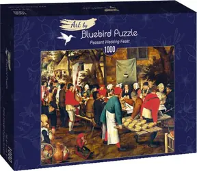 BLUEBIRD Puzzle Venkovská svatební hostina (F-60224) / 1000 dílků / od 14 let