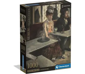 CLEMENTONI Puzzle Museum Collection: V kavárně / 1000 dílků / od 14 let