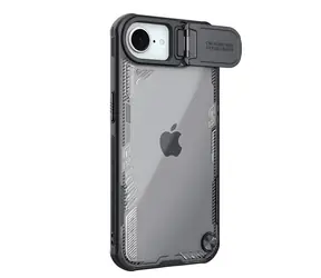 Nillkin Iceblade Prop černá / Kryt pro Apple iPhone 16e a 17e / Kryt objektivu / Stojánek
