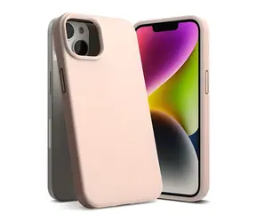 Ringke Silicone růžová Pink Sand / Pouzdro / Silikonové / Apple iPhone 14 Plus 6,7"