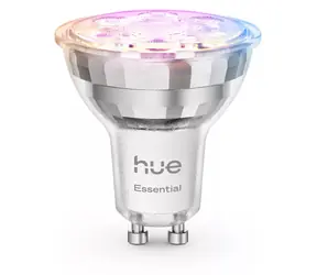 Philips Hue Essential GU10 4,7W bílá / Chytrá LED žárovka / 345 lm / Bluetooth/Zigbee / 2200-6500K / stmívatelná