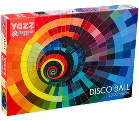 YAZZ Puzzle Disco koule / 1000 dílků / 68 x 48 cm