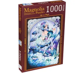 MAGNOLIA Puzzle Půlnoční modř / 1000 dílků / 48 x 68 cm