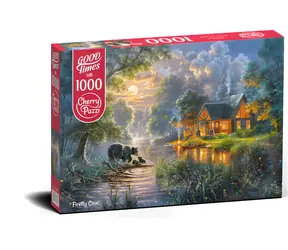 CHERRY PAZZI Puzzle Zátoka světlušek / 1000 dílků / 70 x 50 cm