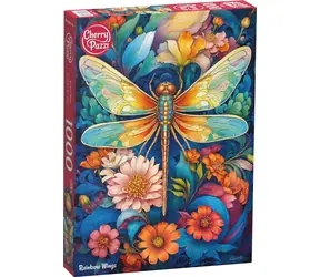CHERRY PAZZI Puzzle Duhová křídla / 1000 dílků / 50 × 70 cm