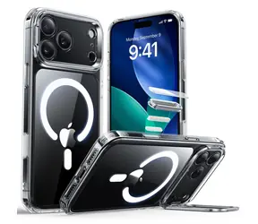 ESR Classic Hybrid Kickstand MagSafe čirý / Kryt / Apple iPhone 17 Pro / MagSafe / Výklopný stojánek