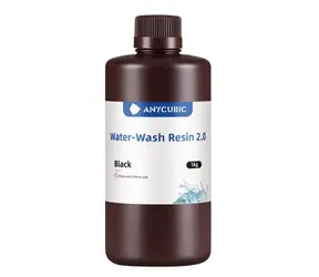 Anycubic UV Water Washable 2.0 černá 1 kg / UV pryskyřice - tekutý tiskový materiál / 365-405 nm