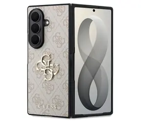 Guess PU 4G Metal Logo růžová / Zadní kryt / Samsung Galaxy Z Fold8 Ultra