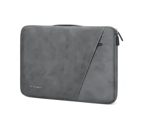 Wozinsky WTNP-17G šedá / Brašna na notebook / 17" / výsuvné držadlo