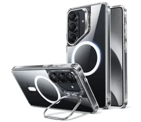 ESR Classic Hybrid Kickstand čirá / Pouzdro / Samsung Galaxy S26+ / MagSafe / Stojánek