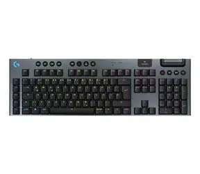Logitech G915 X LIGHTSPEED černá / Bezdrátová herní klávesnice / DE layout / Bluetooth + USB LIGHTSPEED / RGB