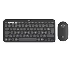 Logitech Pebble 2 Combo for Mac Tonal / Sada klávesnice a myši / Bezdrátová / Bluetooth / DE layout