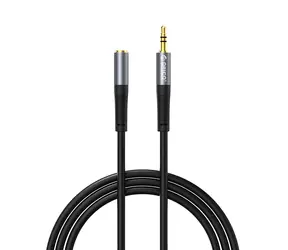 Orico AXF-50 černá / Audio kabel / Jack 3,5mm (M) - Jack 3,5mm (F) / 5 m