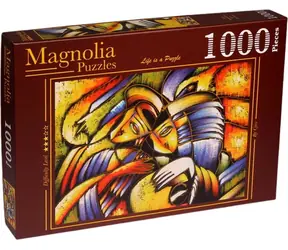 MAGNOLIA Puzzle Abstraktní tvář / 1000 dílků / 68 x 48 cm
