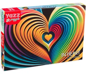 YAZZ Puzzle V srdci / 1000 dílků / 68 x 48 cm