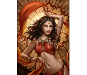 GRAFIKA Puzzle Ohnivý opál / 1000 dílků / 47,8 × 69 cm