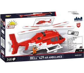 COBI Stavebnice 26629 Bell 429 Letecká záchranka / 1:48 / 248 dílků